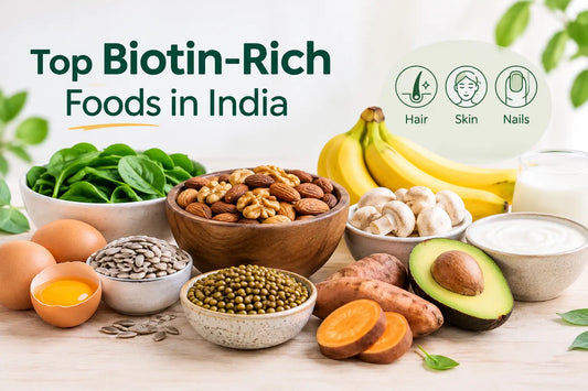 Biotin-Rich Foods in India for Hair, Skin & Nails