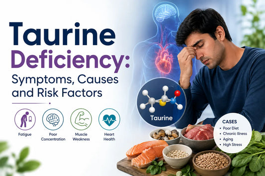 Taurine Deficiency: Symptoms, Causes and Risk Factors